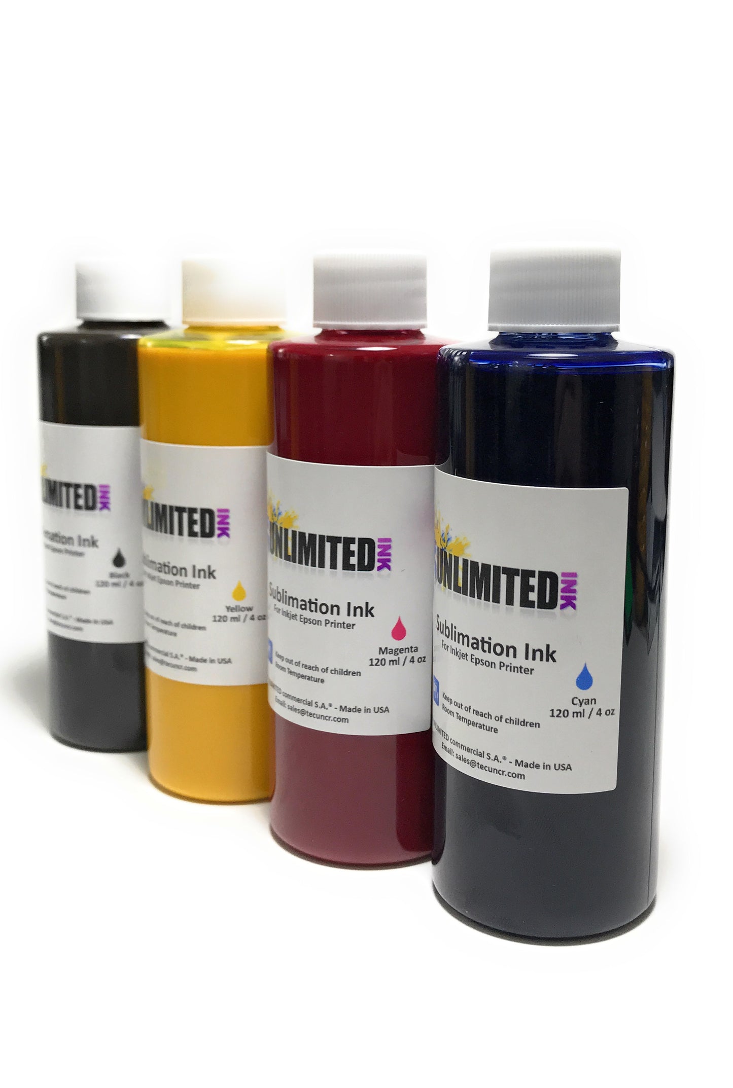 Sublimation Ink Ultra High Quality 4 x 120 ml