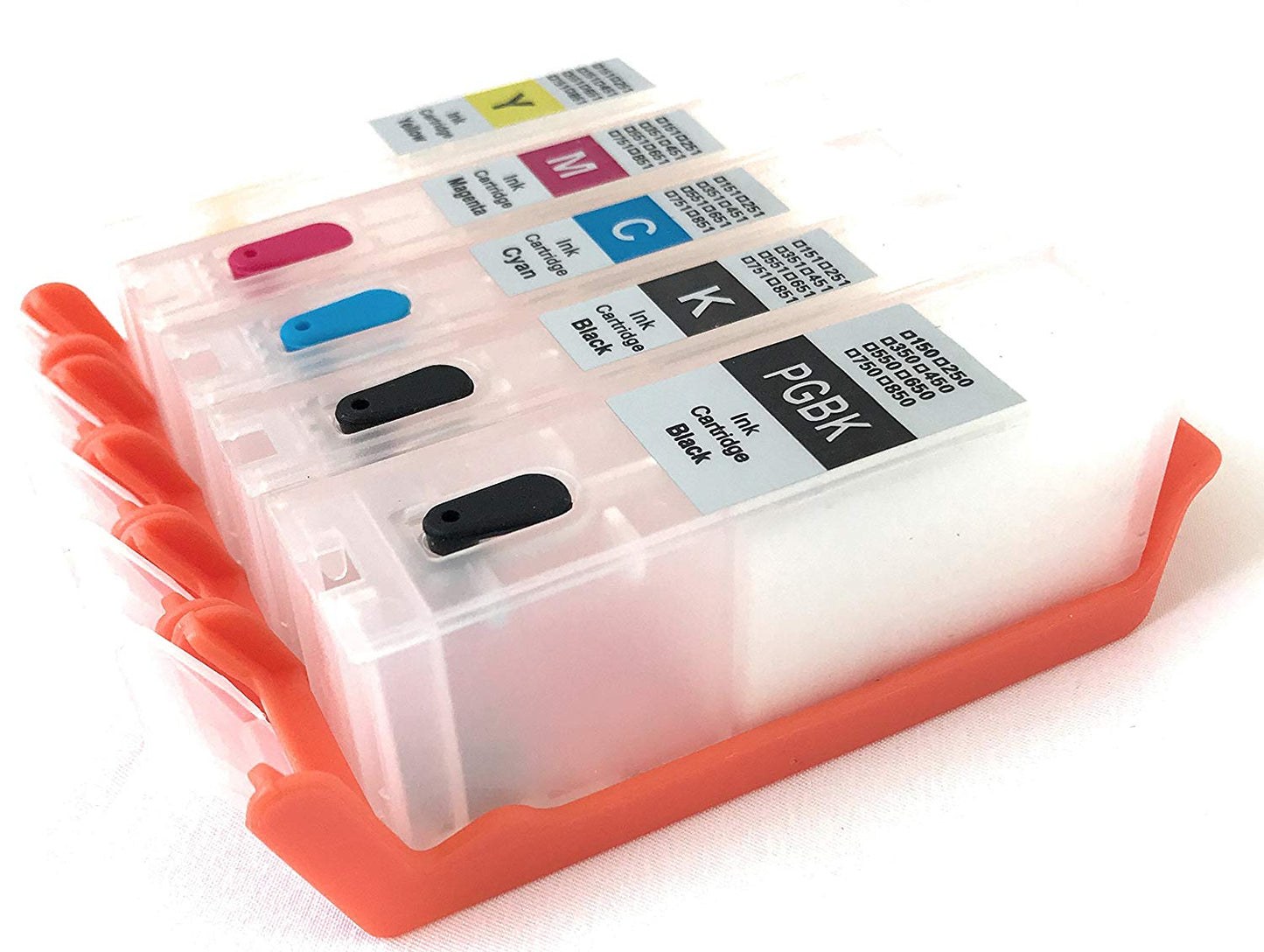 Refillable Cartridges for Canon PGI 250 CLI 251 HIGH YIELD MG5420, MG5520, MG642