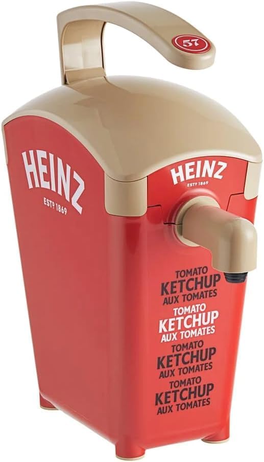 Ketchup Pump Dispenser, 1.5 Gallon Capacity, Ketchup Not Included